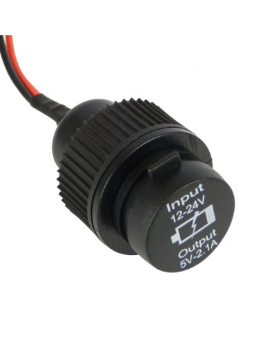 Endoll per Encastar 12/24v2 USB 5V - Gasopas Andorra França