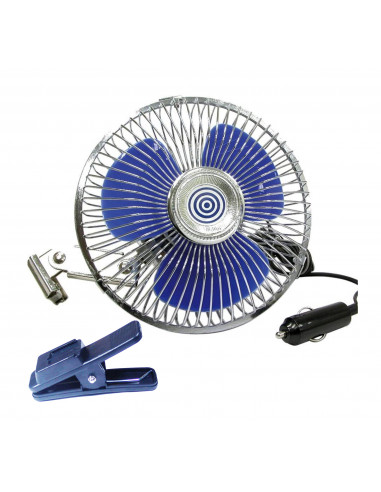 Ventilateur Métal 12v Oscillant - Gasopas Andorra France