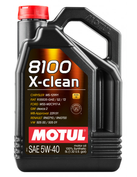 8100 X-CLEAN 5W-40 5L - Gasopas Andorra França