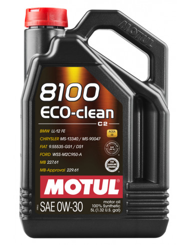 8100 ECO-CLEAN 0W-30 5L - Gasopas Andorra France