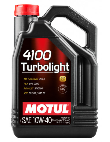 4100 TURBOLIGHT 10W-40 5L - Gasopas Andorra França