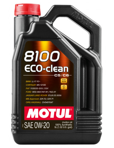 8100 ECO-CLEAN 0W-20 5L - Gasopas Andorra França