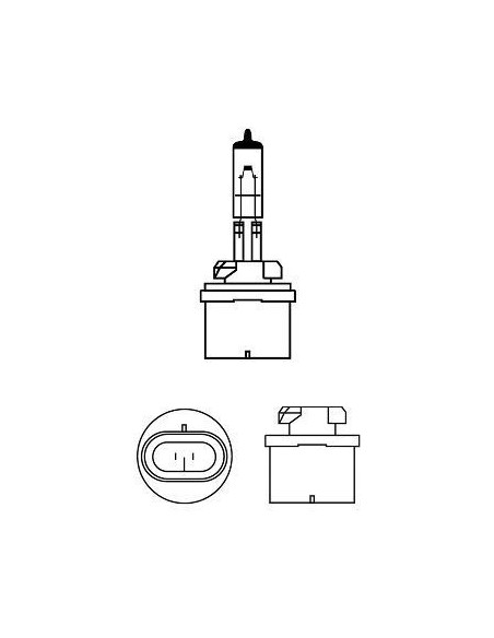 Ampoule H27W/1 Std 12v C1 - Gasopas Andorra France