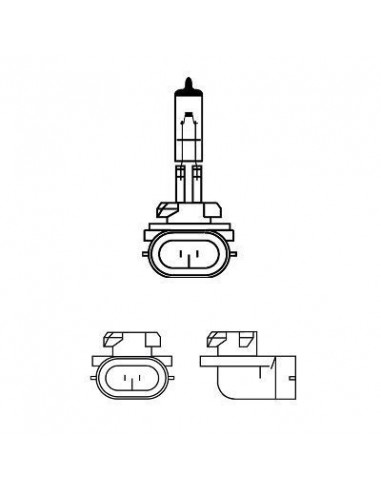 Ampoule H27W/2 Std 12v C1 - Gasopas Andorra France