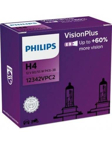 Ampoule H4 VisionPlus 12v C2 - Gasopas Andorra France