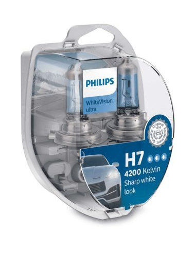 Ampoule H7 WhiteVision ultra 12v SM - Gasopas Andorra France