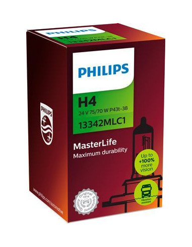 Lámpara H4 MasterLife 24v C1 - Gasopas Andorra Francia