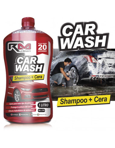 Shampoo Car Wash + Cera Cap. 1Lt - Gasopas Andorra Francia