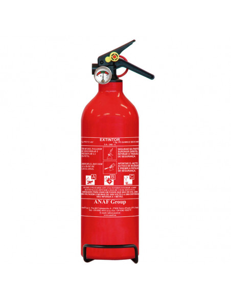 Extincteur d'urgence 1 kg avec - Gasopas Andorra France