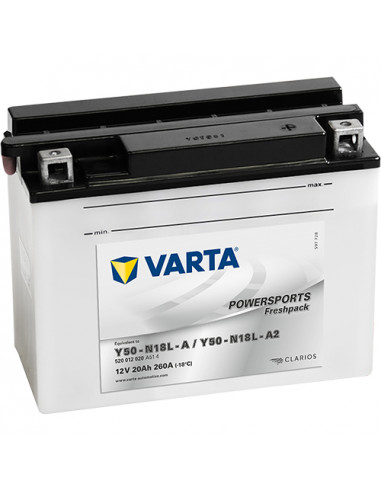 Batterie Powersports Freshpack 20Ah - Gasopas Andorra France