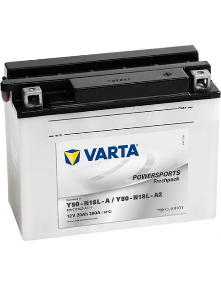 Batterie Powersports Freshpack 20Ah - Gasopas Andorra France